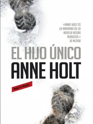 cover image of El hijo único (Hanne Wilhelmsen 3)
